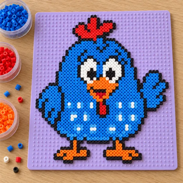 Galinha Pintadinha em Hama Beads